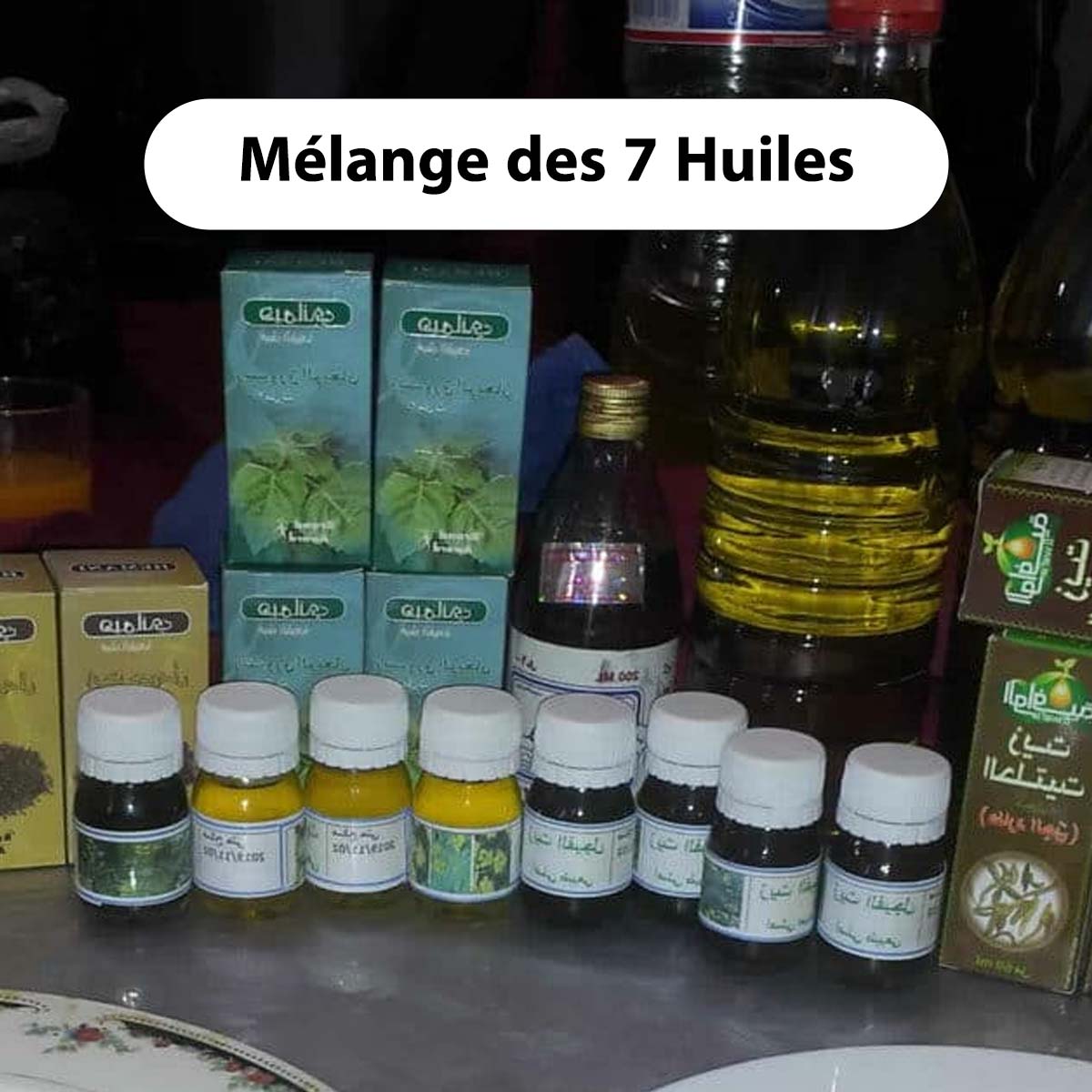 Mélange des 7 huiles